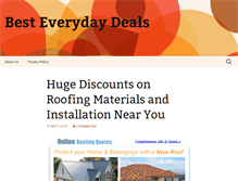 Tablet Screenshot of besteverydaydeals.com